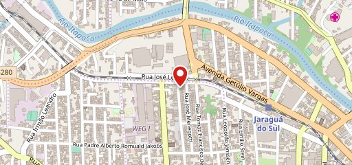 Frangos e Fritas no mapa