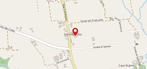 Frascje Di Spesse sulla mappa