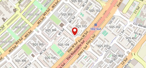 Fratello Uno Pizzaria - Asa Sul no mapa