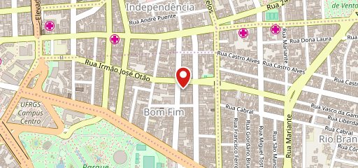 Freddo Bom Fim no mapa