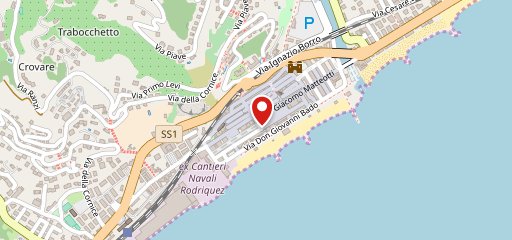 Freddy Factory Bar Pietra Ligure sulla mappa