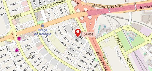 Free-Ball, Bar e Sinuca no mapa