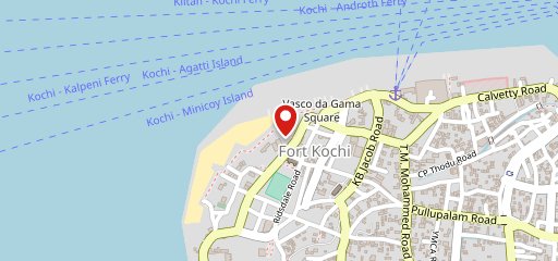 French Toast Fort Kochi on map