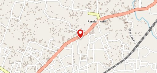 Friends and food court on map