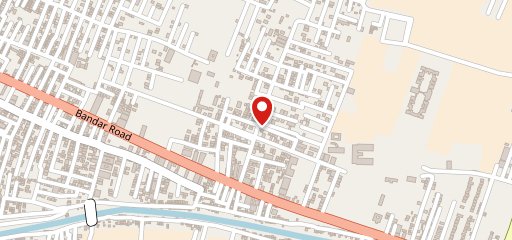 Friends fast foods on map