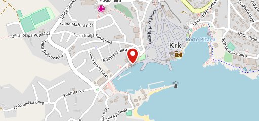 Fritto Misto Seafood Krk sulla mappa