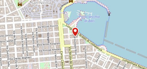 Frizzcafè Bari - Lungomare sulla mappa