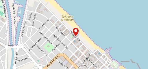 Fronte Mare sulla mappa