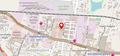 Nando's - Flame Grilled PERi-PERi Chicken Phoenix Marketcity, Whitefield, Bangalore on map