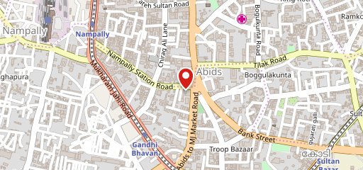 G Pulla Reddy Sweets - Abids on map