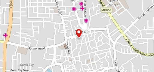 GABA FAST FOOD RAIKOT on map