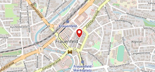 Gaga Kiki Sushi Bar & Restaurant Frauenfeld. sulla mappa