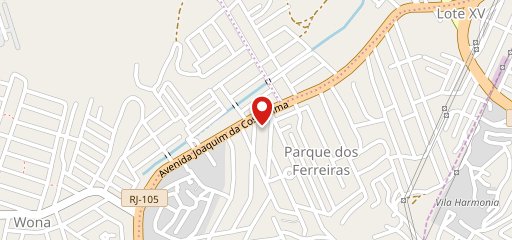 Gago's Lanche no mapa