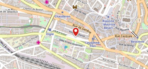 galerie port franc sulla mappa