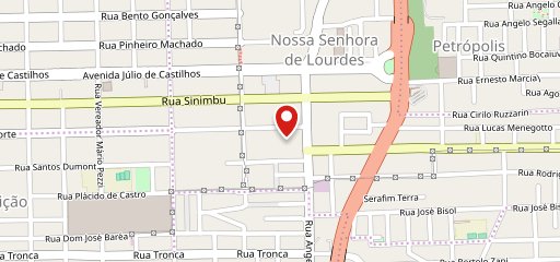 Galeteria Alvorada no mapa