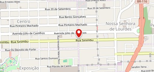 Galetos & Galetos no mapa