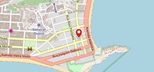 Galetos Copa Rio no mapa