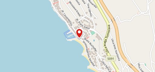 Hotel Galija, Crikvenica sulla mappa