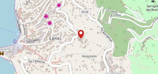 Hotel Italia & Ristorante il Gambero Rosso di Lerici sulla mappa