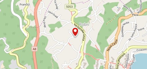 Gamelica marende Opatija sulla mappa