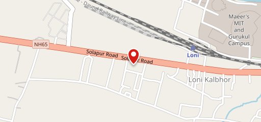 Ganesh Pavbhaji Loni Kalbhor on map