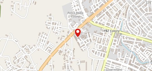 Gangotri marriage garden and pure veg restaurent on map