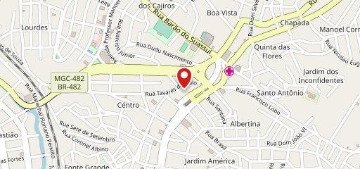 Garagem 4-3-7 no mapa