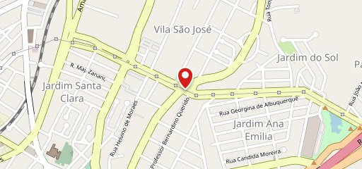 Garagem do Frango Taubaté no mapa