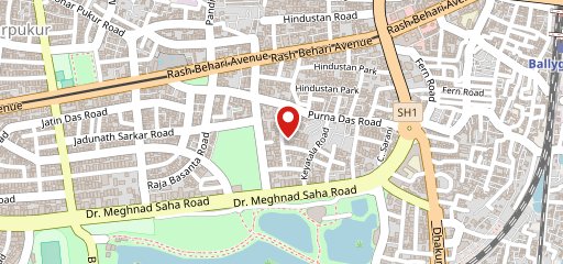 Garden Cafe Express(Keyatala) on map