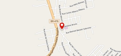 Gasoline & Coringa Burger no mapa