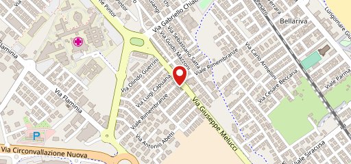 Il Parcheggio Rimini sulla mappa