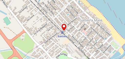 Gatteo mare sulla mappa