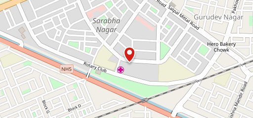 Gautam’s O Dine on map