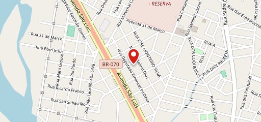 Gaviões Lanches (Corinthianos Do Pantanal) no mapa