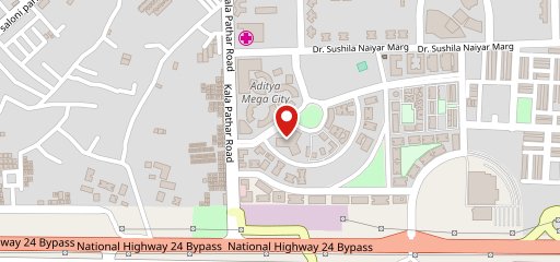 Cafe marshmallow on map