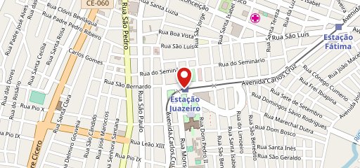 Geh das massas macarrão ao vivo no mapa