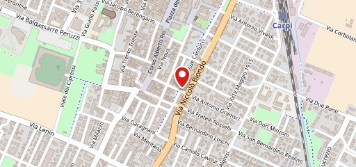 Gelateria carducci sulla mappa