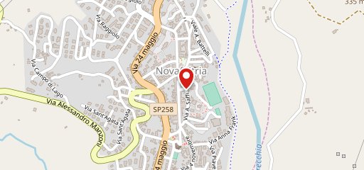 Gelateria della piazetta sulla mappa