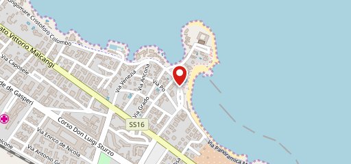 Mareluna Bistrot sulla mappa