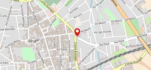 Gelateria Toscana Rho sulla mappa