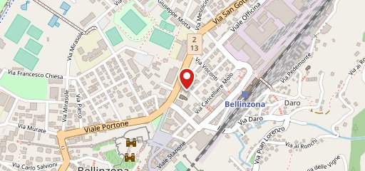 Gelateria Veneta Bellinzona sulla mappa