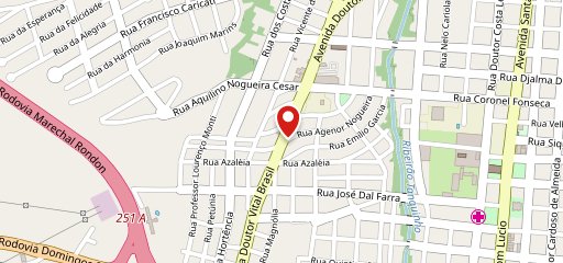 Gelato Borelli Botucatu no mapa