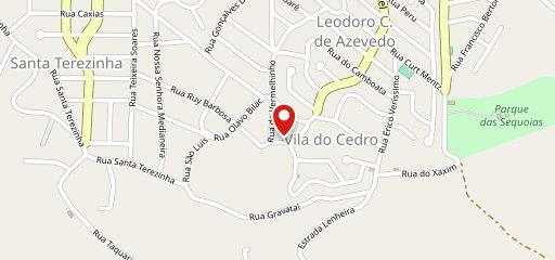 Gemelli Pizza Autoral no mapa