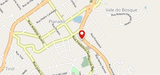 George III Gramado no mapa