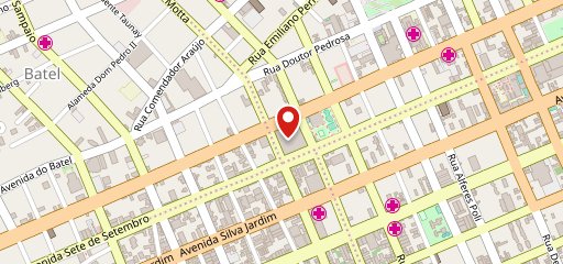 George's Curitiba no mapa