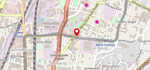 Gharoba Lunch Home (Lalbaug) on map