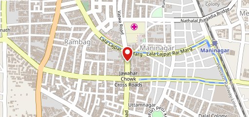 GHEE GUD (Exclusive) MANINAGAR on map