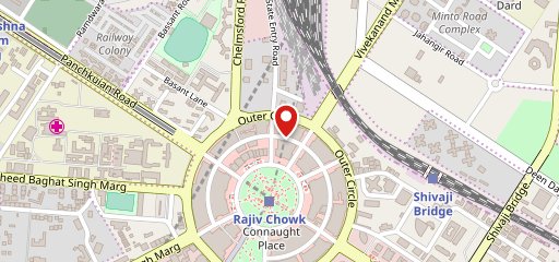 Ghoomar Traditional Thali Restaurants - Connaught Place on map