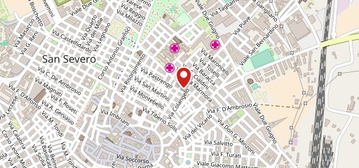 Giacchesio sulla mappa