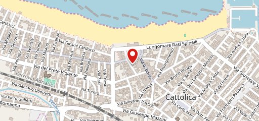 Giardino Cafè sulla mappa